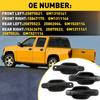 Exterior Door Handle For Chevrolet Colorado 2004-2012 Front Rear W/Hole Set Of 4