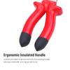 Flat Sharp Jaw Insulated Long Nose Pliers 6-Inch Length Jewelry Making Pliers  For Jewelry Making