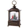 Christmas Wind Lanterns: Santa Claus Retro Water Bucket with Music & Light