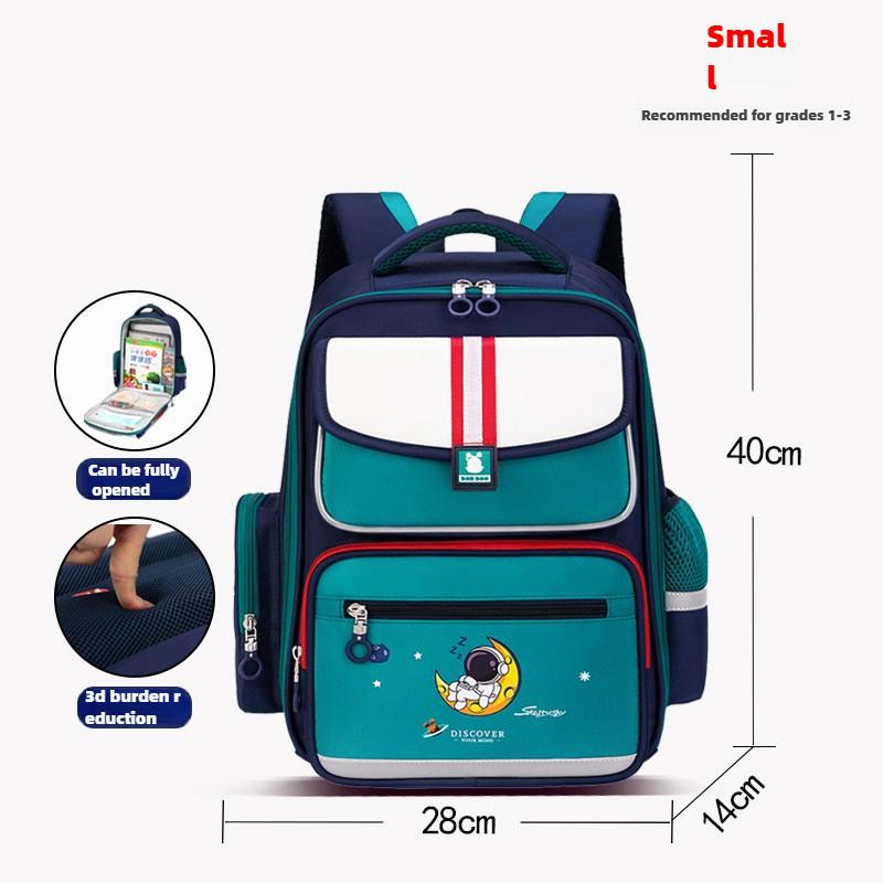 Primary School Children's Schoolbag Spine Protection To Reduce The Burden of Large-capacity British Style Children's Backpack