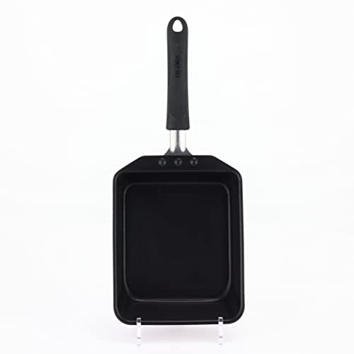 Thermos Durable Series Deep Egg Frying Frying Pan 15 X 18.5cm Red Compatible with IH KFF-015DE R