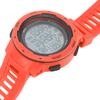 Men Sport Digital Chronograph Rubber Strap Watch Waterproof Outdoor Sporty Digital Watch Red