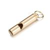 Creative DIY Craft Tools Whistle Ruler Brass Keychain Jewelry Accessories Key Ring Pendant