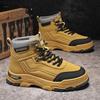 Autumn and Winter High-top Martin Boots Tooling Locomotive Shoes Tide Shoes Non-slip Outdoor Hiking Shoes Men's Shoes