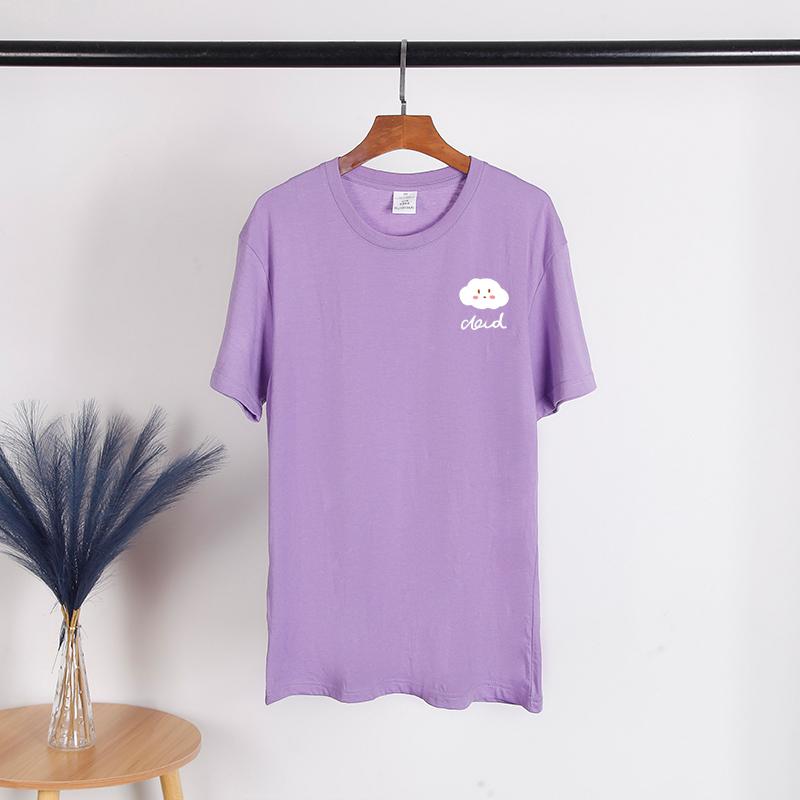 TWINFLAMES Women Summer T-Shirt Short Sleeve Cotton Casual Woman Clothes Spring/Autumn O-Neck Female Tees