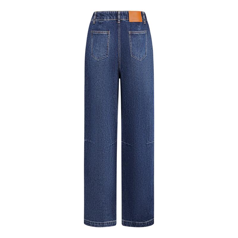 Navigare Women's Loose Wide-Leg Jeans