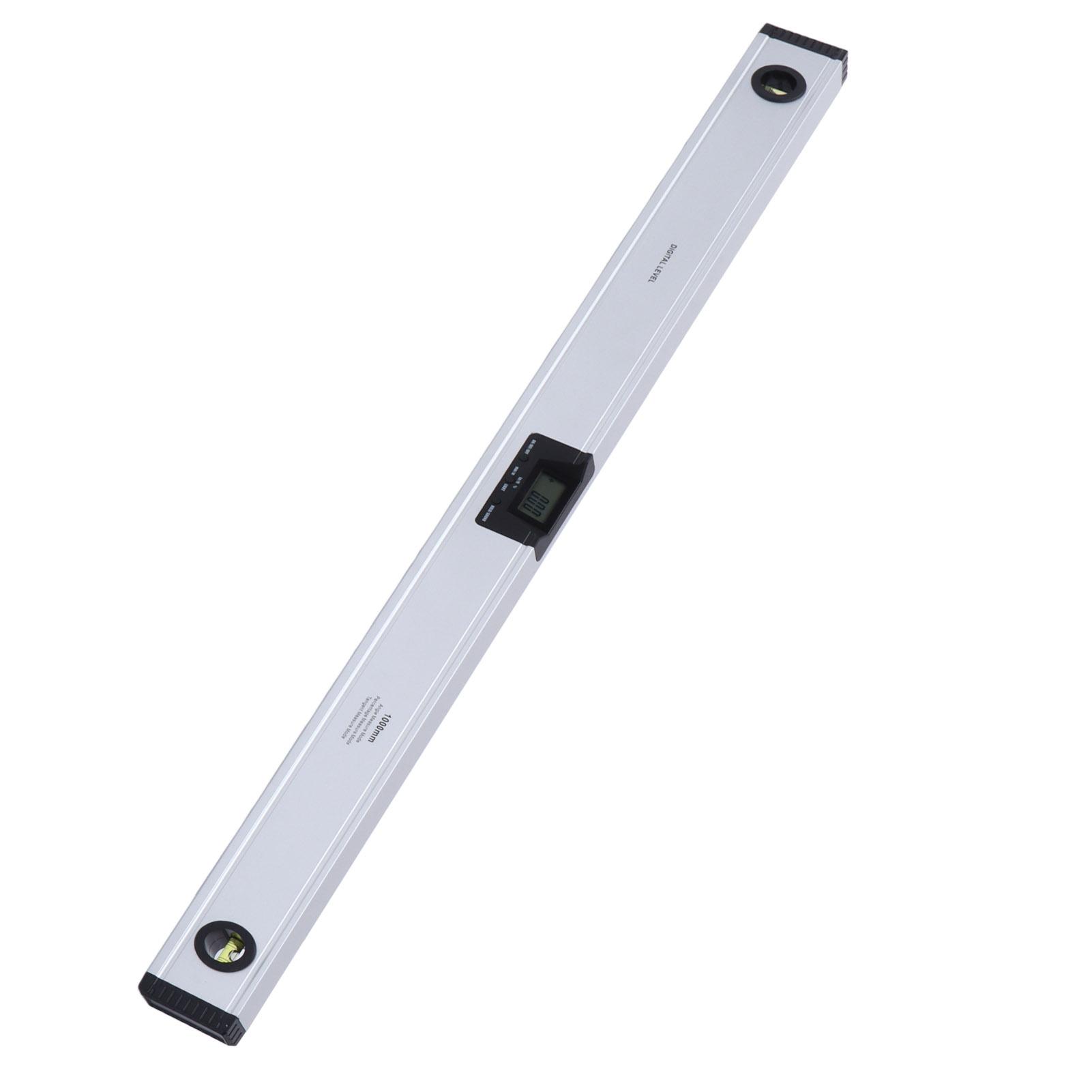 SHSIWI Strong Magnetic Digital Level High Accuracy Industrial LCD Backlight Aluminum Alloy Spirit Level1000mm Aluminum