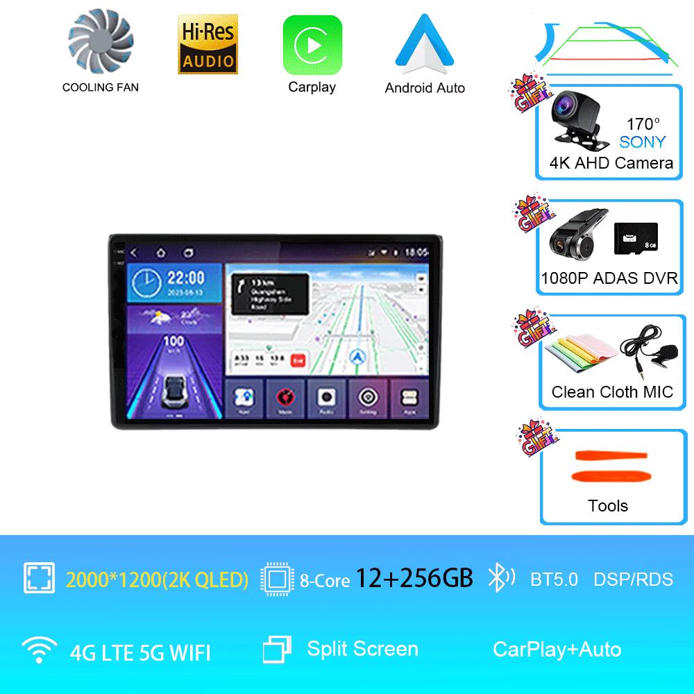 Android 14 For Wuling Hongguang 2025 Car Radio Wireless Carplay Multimedia GPS Player Head Unit No 2 Din 2din Dvd