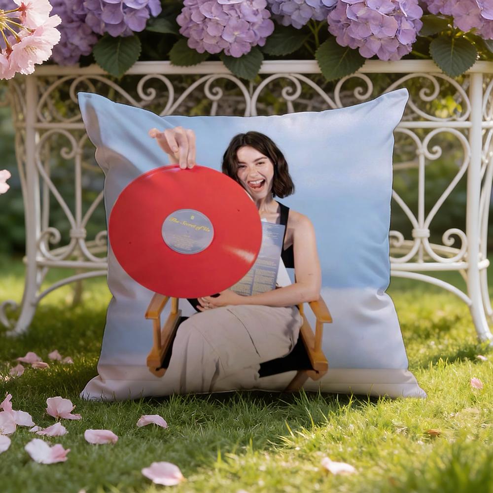 Singer G-Gracie Abrams Cushion Cover Home & Car Dual-Scene Pillow Cover: Reversible for Premium Comfort