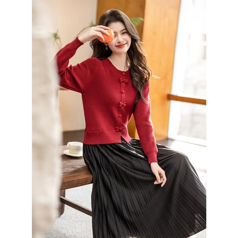 

MOCANA Women s Urban Casual Mid-Length Long Sleeve Dress One Size