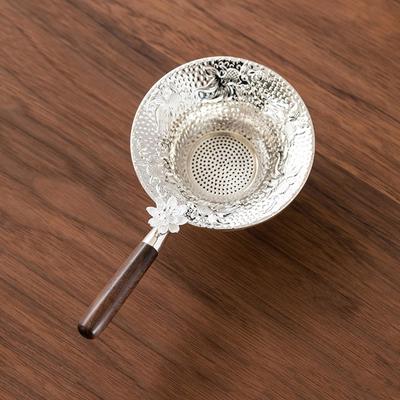 Mental Mesh Tea Strainer Stainless Steel Filter Sieve Teaware Lace Tea Drain Useful Tea Infusers Kitchen Accessories