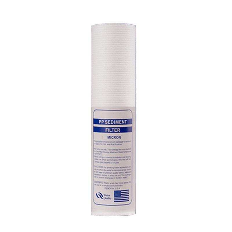 "Universal 10-Inch Water Purifier Filter: 3-Stage PP Cotton, UDF Granular Carbon, CTO Compressed Activated Carbon for Home"