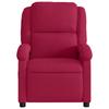 Massage Chair Burgundy Velvet