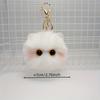1pcs Cute Plush Cat Keychains fluffy faux fur balls perfect for bags and backpacks ideal gifts for Valentine's Day Christmas Halloween