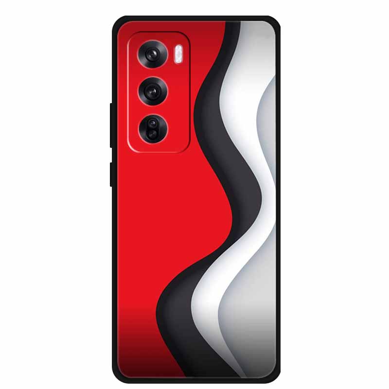 For Oppo Reno12 Pro 5G Cases Shockproof Phone Cover Soft Silicone Fashion Cool Cases for OPPO RENO 12 PRO CPH2629 Bumper Coque