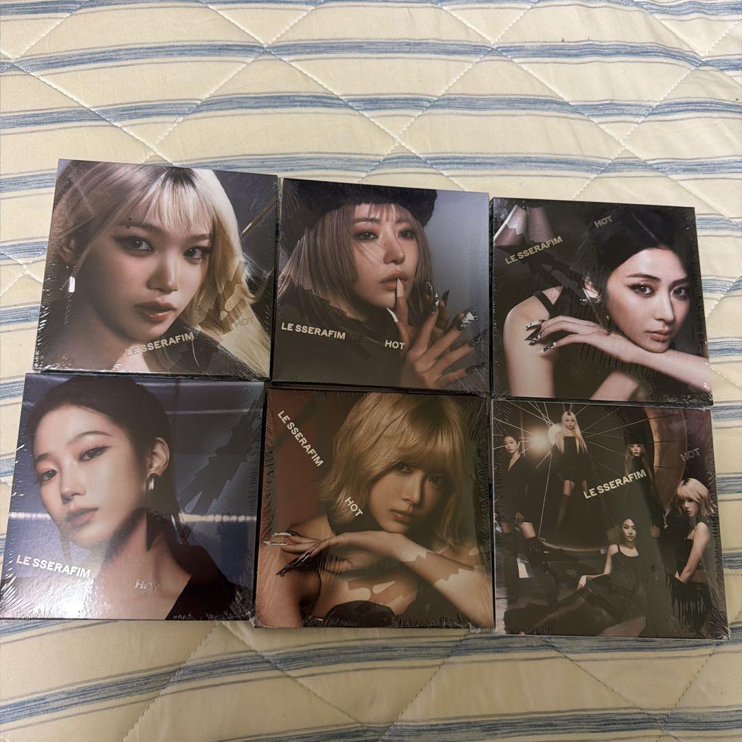 

[USED] LE SSERAFIM HOT Compact Disc 6 Types