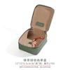 Leather Zipper Jewelry Bag, Pendant Bracelet Jade Bracelet Jewelry Storage Box, Portable Jewelry