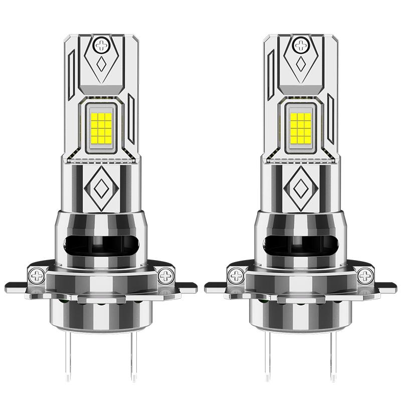 2Pcs 1500W Turbo H7 LED Headlight Bulbs CANBUS Lights 1200000LM Mini Lamp 1:1 9084 CSP Wireless Car LED Plug and Play 6000K 12V