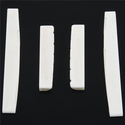 Classy-12 Sets Of 24Pcs 6 String Acoustic Guitar Bone Bridge Saddle And Nut Made Of Real Bone