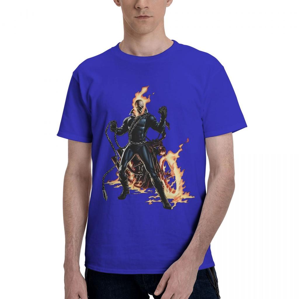 Alliance Streetwear Ghost Rider 100 Cotton Casual Breathable Confortable Tops Football Shirts 2025 T Shirt Men