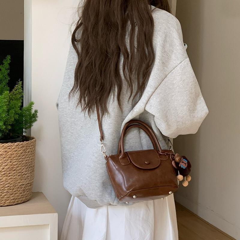 Fashionable Crossbody Hand-held Small Bag Bucket Bag Basket Bag