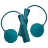 1 Pair Weighted Ropeless Jump Rope Memory Foam Training Skipping Rope Mute Cordless Jump Rope for Men Women Kids Indoor