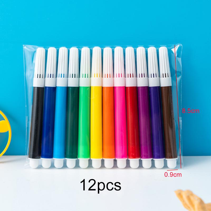 5/10pcs Mini Round Fan Paper Portable Cartoon Pattern DIY Graffiti Children Drawing Summer Household Daily Necessities TMZ