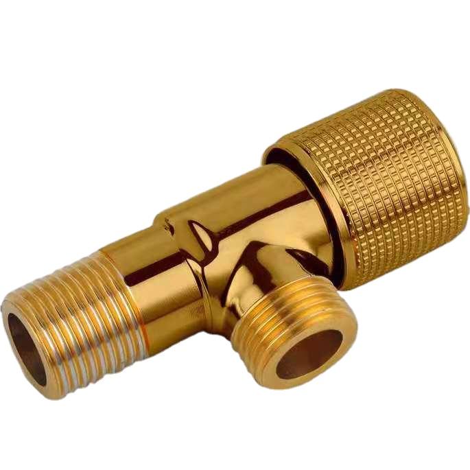 All Brass Forged Toilet Washroom Angle Cock Valve (Brass,Medium Pressure&1/2 in) латунный