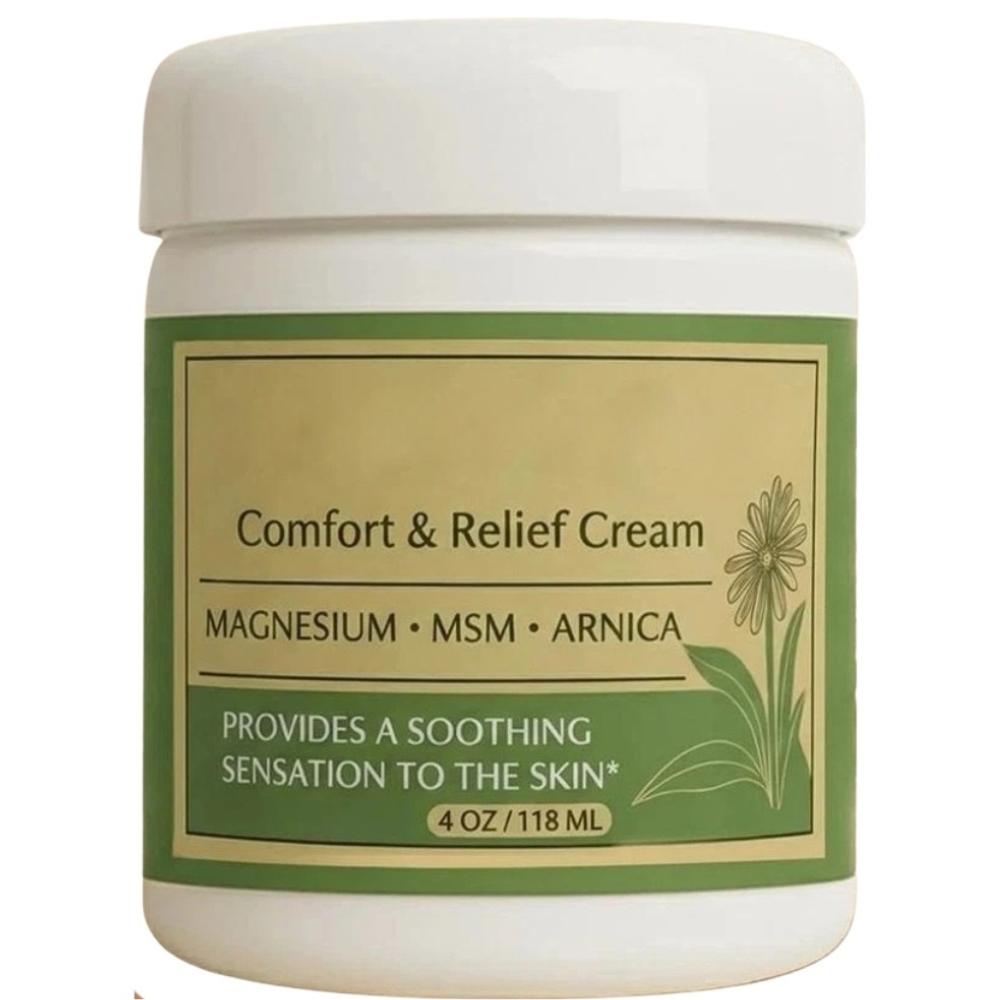 Ayurvedic Magnesium Cream MSM Arnica Fast Absorbing Comfort Cream - 118ml 118ml
