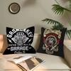 G-Gas M-Monkeys Garage Pillow Cover For Bedroom Room And Living Room Sofa Decorative Cushion Cover