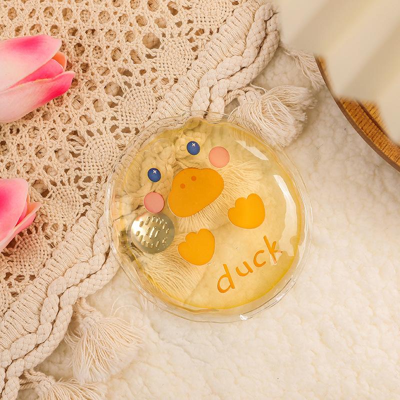 Natychmiastowy Ogrzewacz do Rąk Zimowy Wielokrotnego Użytku Kreskówkowy Żelowy Płyn Samonagrzewający się Ogrzewacz do Rąk Szybko Nagrzewający się Worek na Wodę Outdoorowy Pakiet