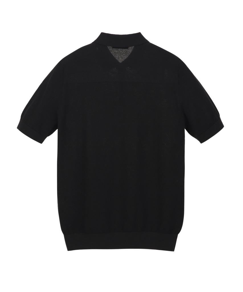 Jilseutyueoteunyuyogmaen Cotton Lean Collar Knit - Black (Jnsw6B401Bk)