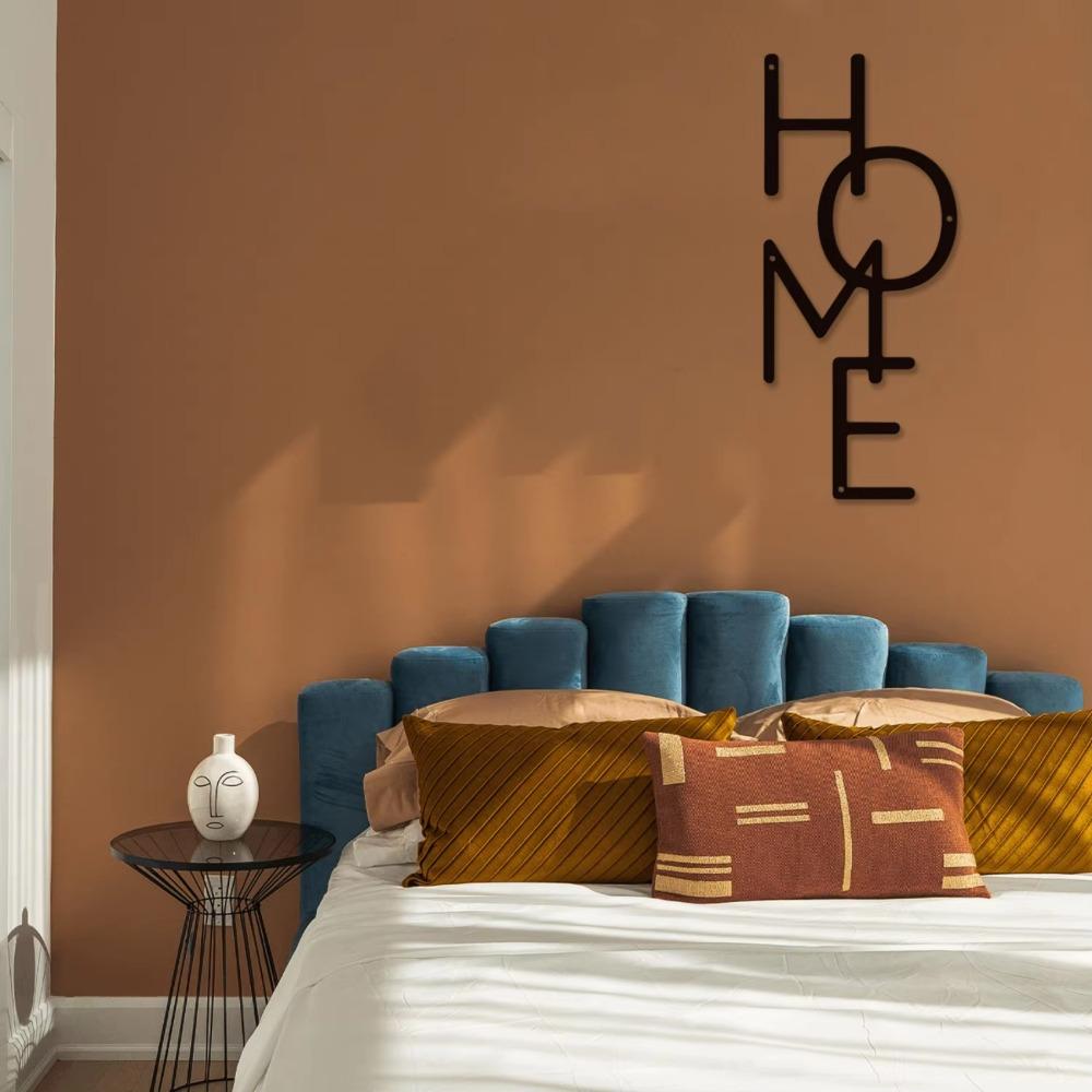 Handicraft Vertical English Sign Wall Mounted Metal Wall Pendant Home Metal Sign  Wall Decor