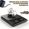 Smart Functionality 1pc Coffee Scale Espresso Scale Kitchen Scale With Timer 6.61LB/0.1g Digital Coffee Scale Over Drip Espresso Scale