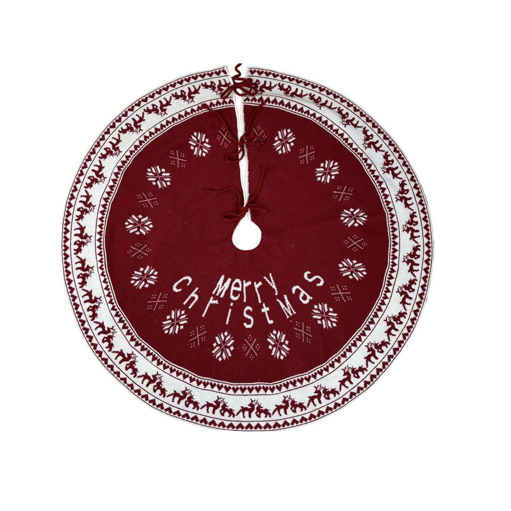 Minimalist Design Christmas Tree Skirt for Family Gatherings Holiday Festive Party Wedding New Year Atmosphere Decorations