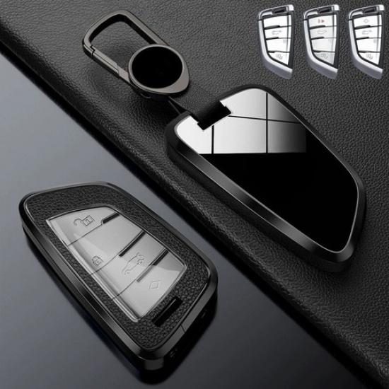 Zinc Alloy TPU Car Key Case Cover For BMW 2 3 5 6 7 M5 X1 X2 X3 X4 X5 X5M X6M