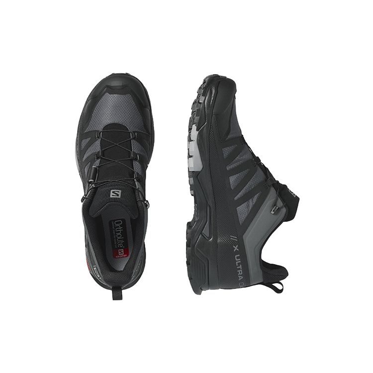 SALOMON X Ultra 4 GTX Comfortable Outdoor Durable Waterproof Low-Cut Hiking Shoes Men Hiking Shoes 413851