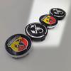 4ps 56mm/60mm 5.6cm/6cm Abarth logo car emblem Wheel Center Hub Cap auto Rim refit dust-proof badge covers styling accessories