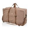 Sifre Foldable Boston Bag, Large, 54L Capacity, Carry-On Suitcase Compatible, Shoulder Strap and D-Ring, for 3-5 Nights, HAPITAS 446. Logo Light Beige