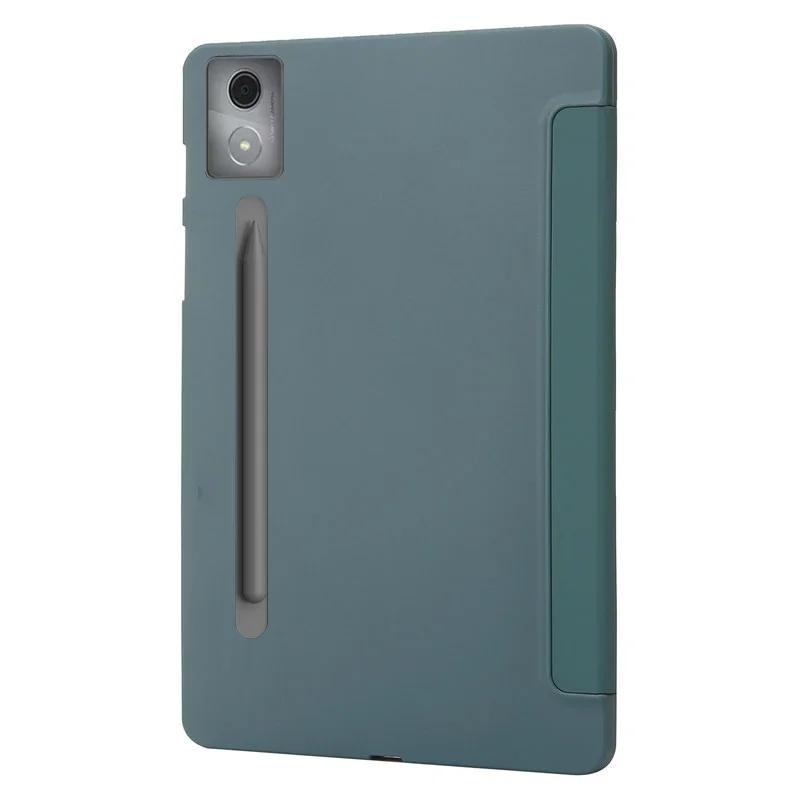 Etui składane z podstawką magnetyczną, miękkim tyłem do Idea Tab Pro 12.7, Xiaoxin Pad Pro 12.7 cala TB373FU 375FC