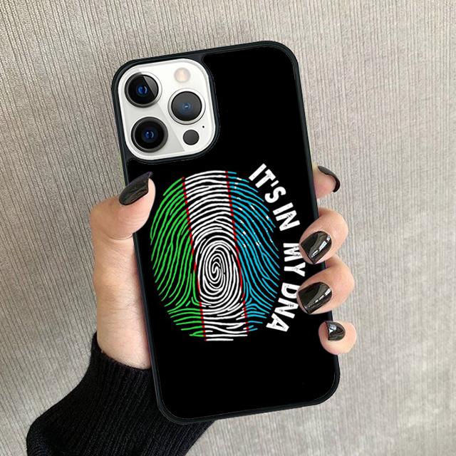 Uzbekistan Flag Phone Case For iPhone 17 Air 16 15 14 plus 12 13 Pro max Soft Bumper Shell Cover coque