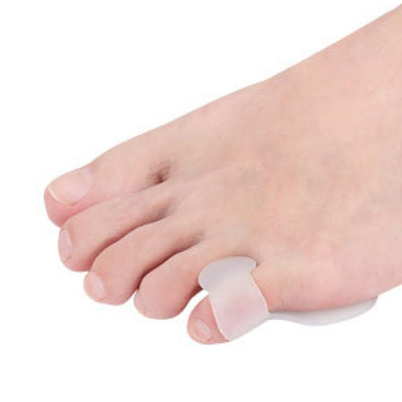 1 Pair Of Toe Orthotics Protector Interphalangeal Separator Foot Care Tools