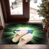 Seahawks Teamgeist Teppich für Büro, Stuhlunterlage, Dekorteppich Wohnzimmer Matte, Große Größe Fan Geschenke Weihnachtsgeschenke