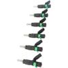 6X Fuel Injector Nozzle A2720780023 A2720780249 Compatible For Mercedes Benz Viano Vito W639 A209 C209 C219 W204 S204 W211