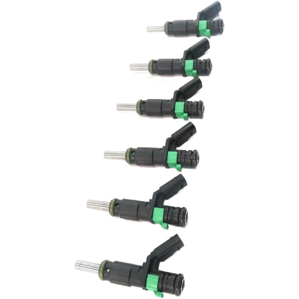 6X Fuel Injector Nozzle A2720780023 A2720780249 Compatible For Mercedes Benz Viano Vito W639 A209 C209 C219 W204 S204 W211