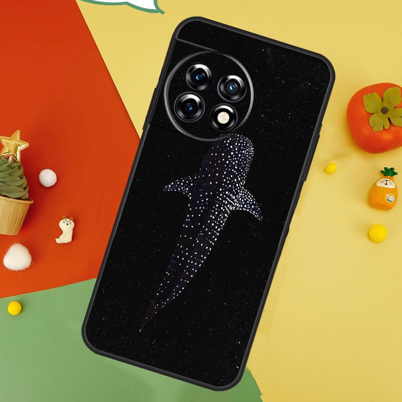 Whale Sharks Fish Back Case For OnePlus 15 13R 13 13T 12 12R 11 10 10T 8T Nord CE 5 2 3 4 Lite N20 N30 Cover