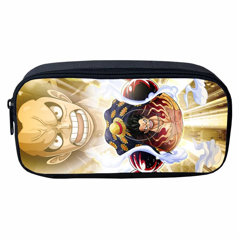 Children's Cartoon Pirate King Pencil Case - Stylish Storage for School Supplies