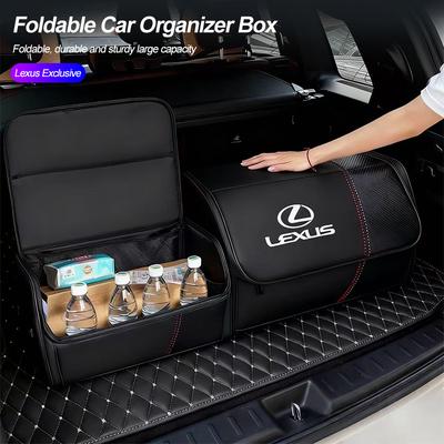 Foldable Car Trunk Organizer Box Storage Bag Tools Tidying For F SPORT RX300 IS200 IS250 ES350 Ct200h UX250h NX300h ES300h
