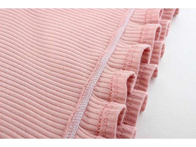 Ästhetisches V-Ausschnitt Spitzen-Ripp-Camisole mit Slim Fit für Damen - Sommerstil
