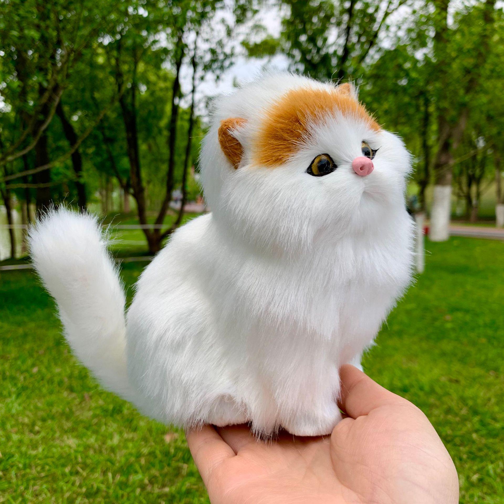 

Meowing Kitten Plush Doll - Cute Gift Toy for Girls & Kids